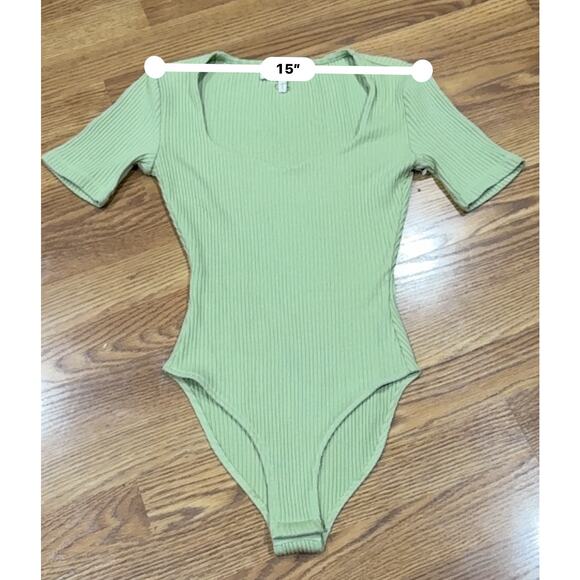 Mara Hoffman pistachio green Marlowe Body suit size xxs - Picture 9 of 12